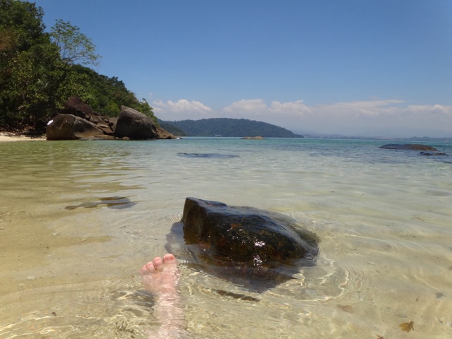 Ma plage privée.