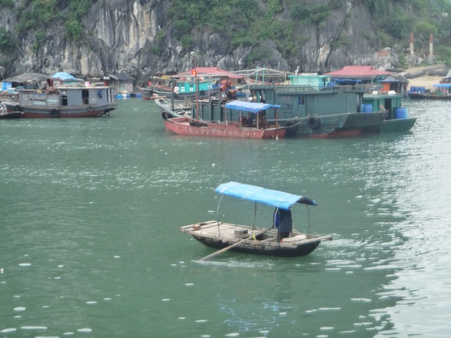 Arrivée au port