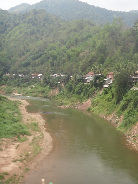 Vue du pont suspendu