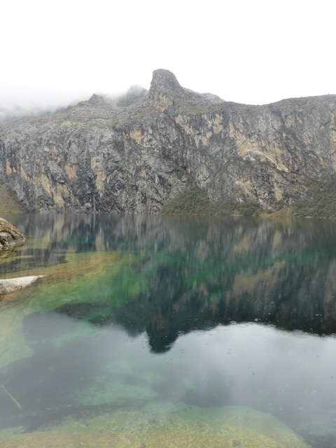 Laguna Churup, sous la pluie