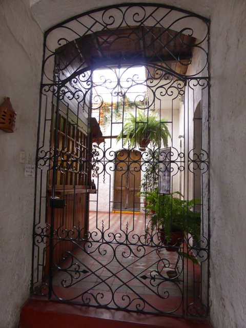 Une jolie cour intérieure