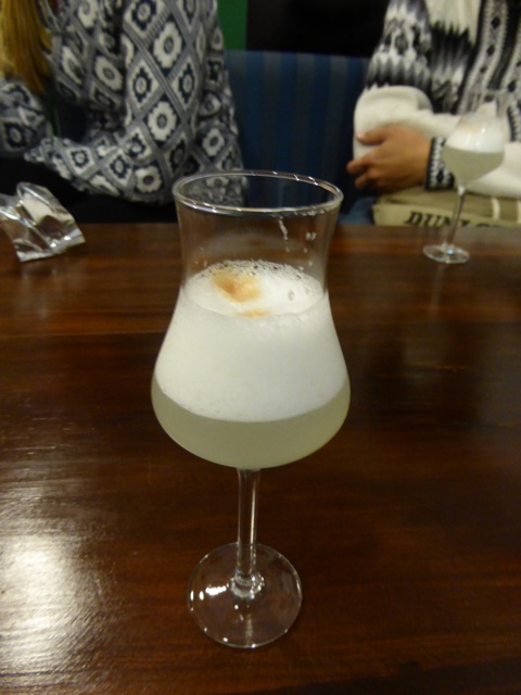 Pisco sour , l'apéritif du pays