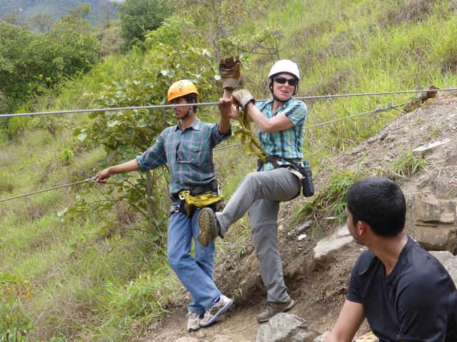 Prête pour le départ.