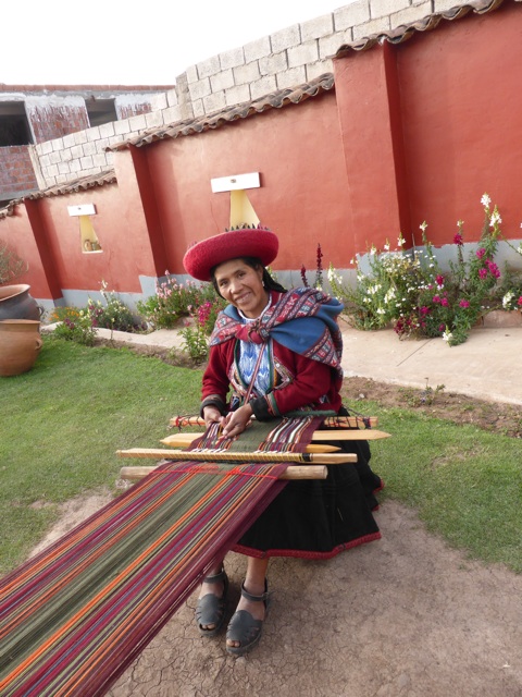 Le tissage, spécialité de Chicheron