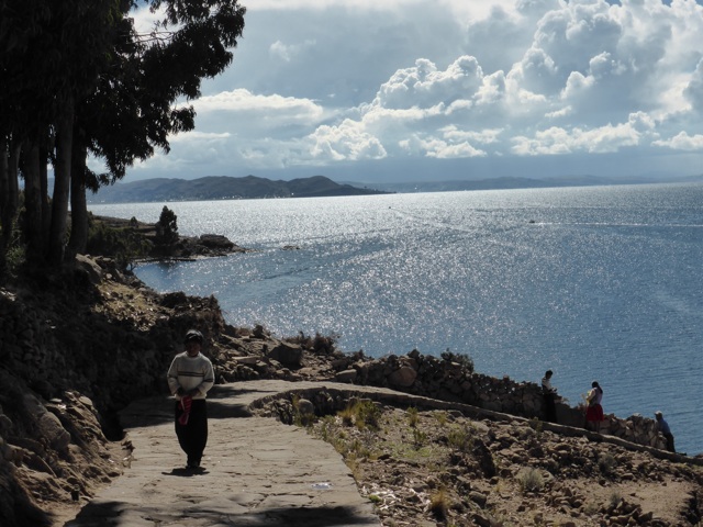 Vue de l'île de Taquile
