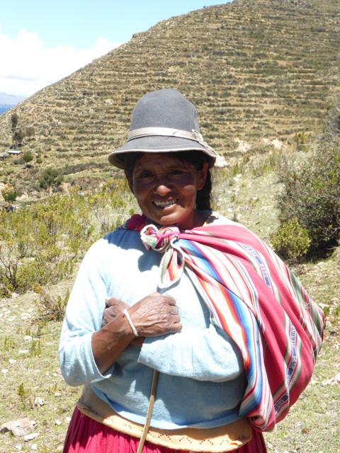 La bergère Bolivienne