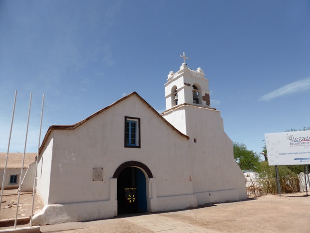 L'église de San Pedro de Atacama