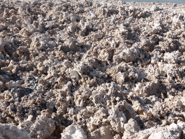 Surface du salar d'Atacama