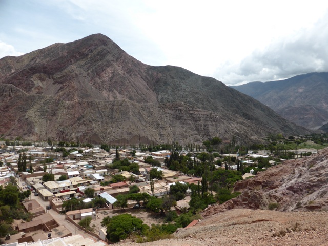 Vue sur le village de Purmamarca
