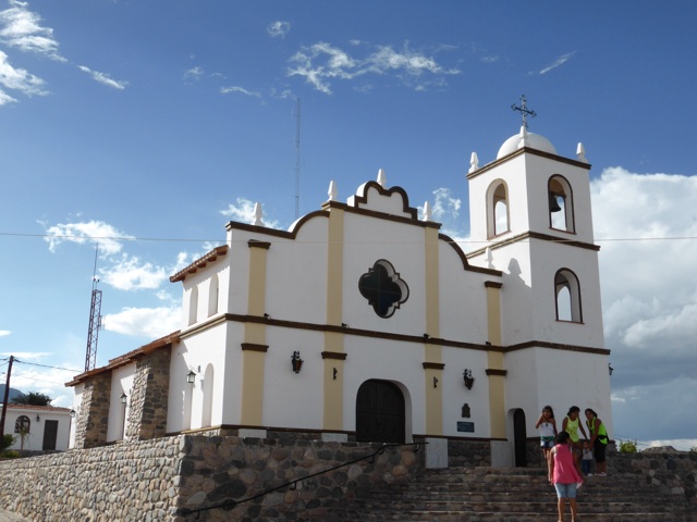 L'église d' Angastaco