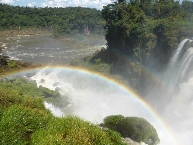 Il y a même 2 arc en ciel ! 