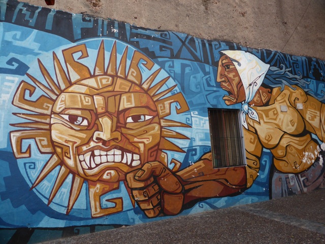 De belles fresques murales