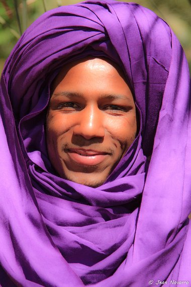 Tuareg in fint Oasis - Morocco Tuareg in Fint oasis close to Ouarzazate Morocco